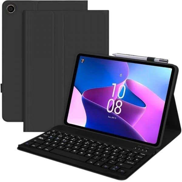 Crococase Capa com Teclado para Lenovo Tab M10 Plus (3rd Gen) 10.6"