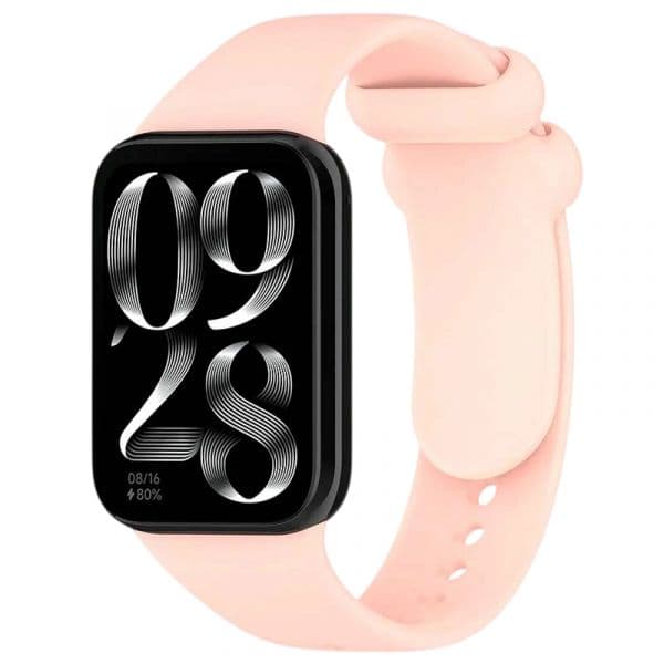 Crococase Pulseira para Xiaomi Mi Smart Band 9 Pro / Band 8 Pro / Redmi Watch 4 / Redmi Watch 5 Pink