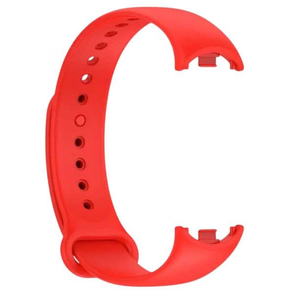 Crococase Bracelete para Xiaomi Mi Smart Band 10/9/8 Red