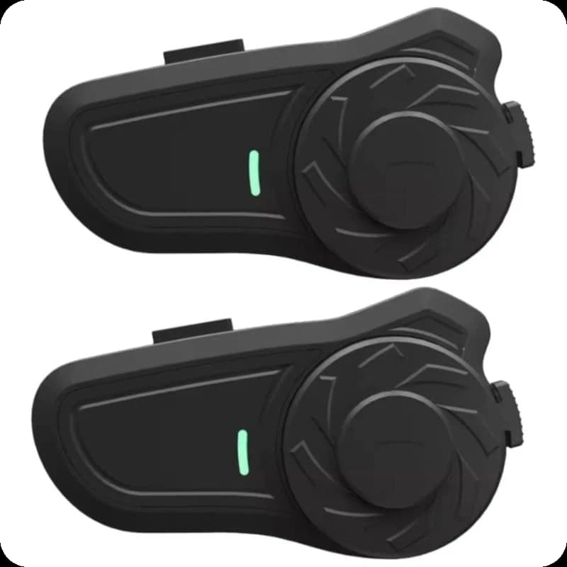 Hysnox X2 (Pacote de 2) Full Duplex – Intercomunicador para motocicleta 2 interlocutores