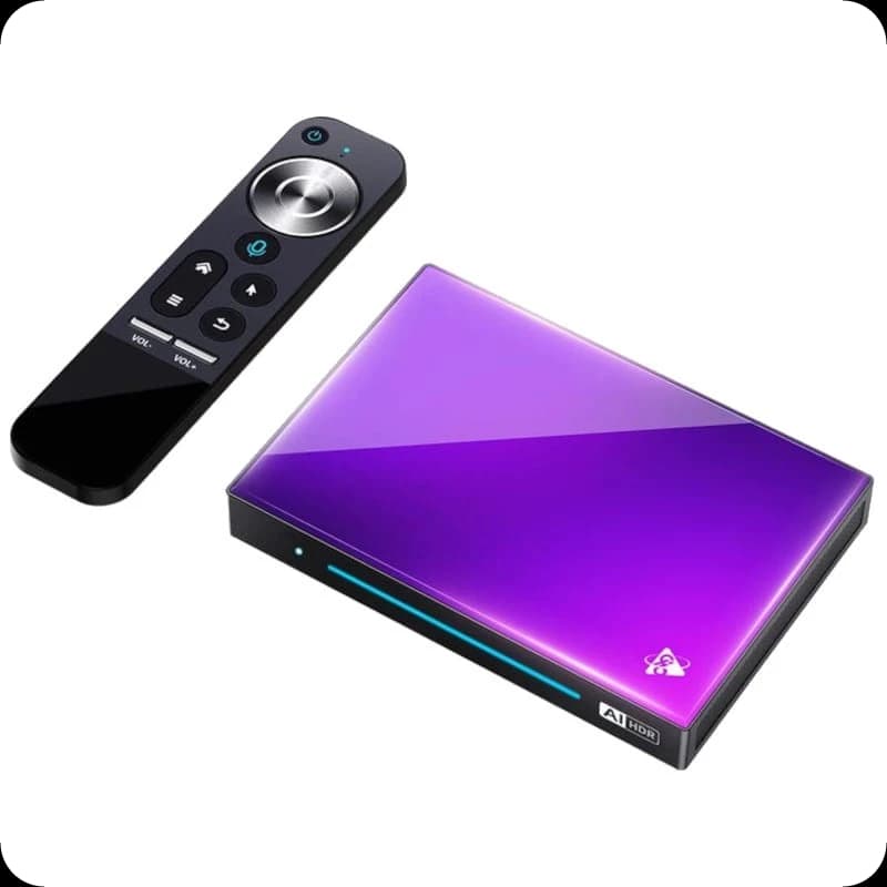 H96 Max M9 RK3576 4GB/32GB Wifi 6 Android 14 Preto - Android TV