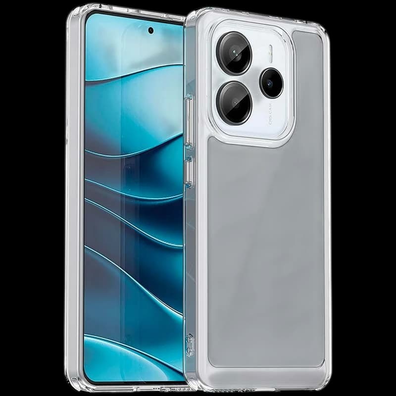 Capa Antichoques Premium para Xiaomi 14 5G Acrílico Anti-Amarelo Transparente
