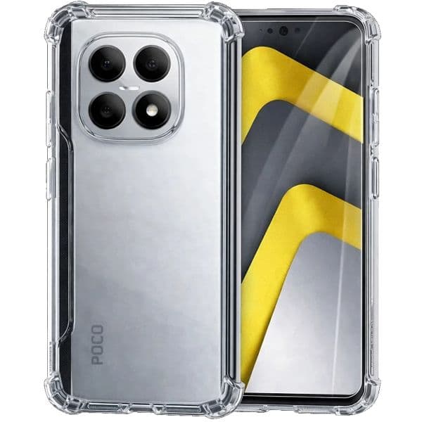 Crococase Capa Silicone Reforçada para Xiaomi Poco M8 5G