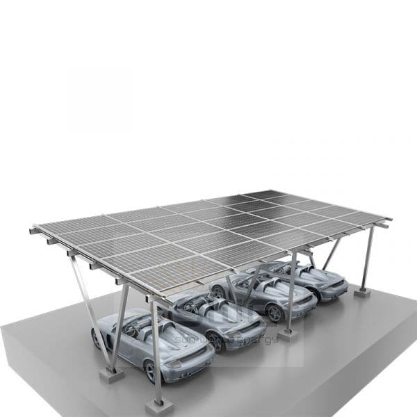 ANTAI Cobertura de Estacionamento para Painéis Solares 3 Lugares