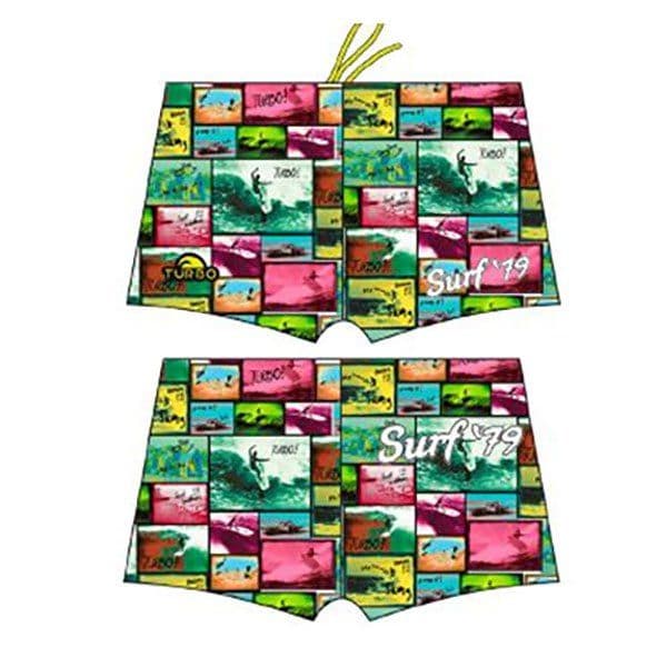 Turbo Surf 79 Swim Boxer Preto 3XL Homem