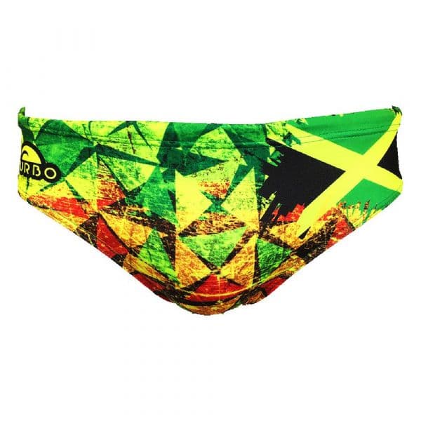 Turbo Shot The Sheriff Swimming Brief Verde 3XL Homem
