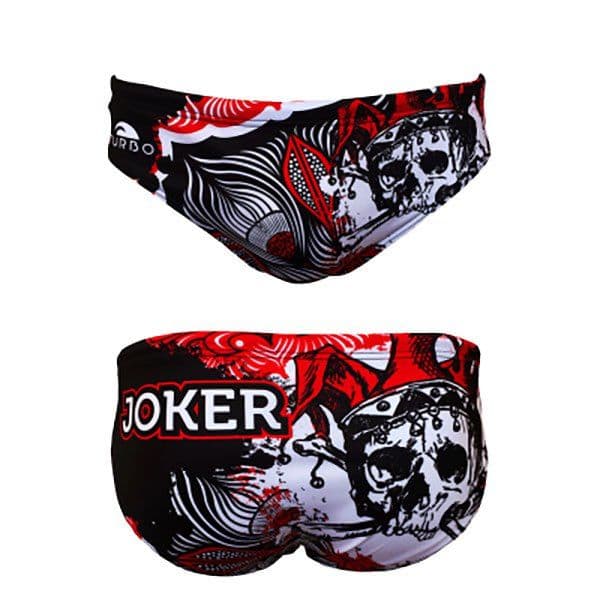 Turbo Death Joker Swimming Brief Preto 4XL Homem