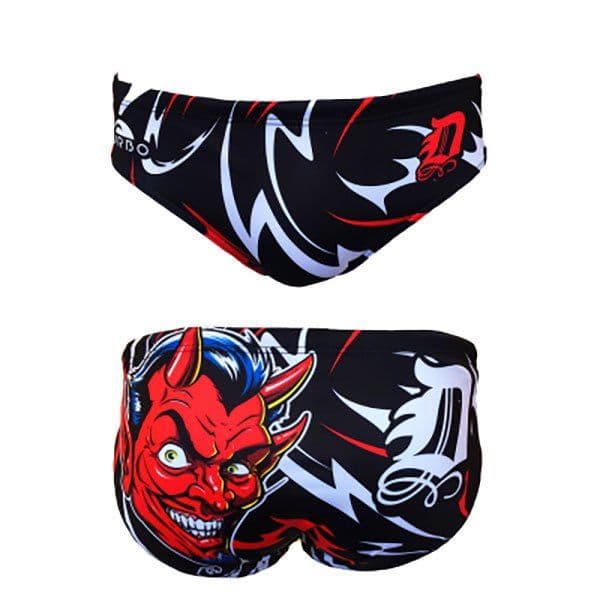 Turbo Red Devil Swimming Brief Preto S Homem