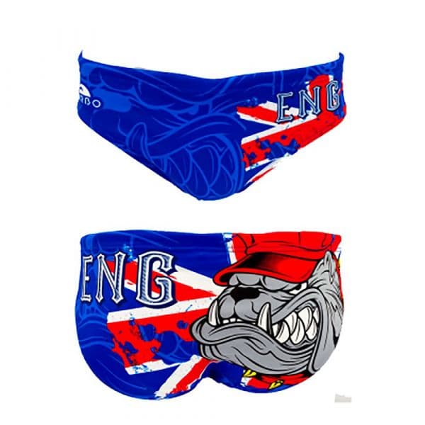 Turbo England 2020 Swimming Brief Colorido XL Homem