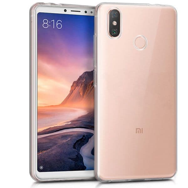 Capa Silicone Xiaomi Mi Max 3 Clear