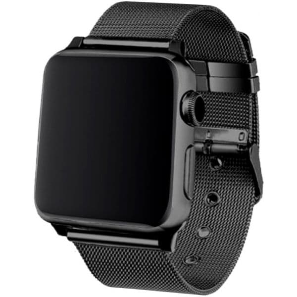 Cool Accesorios Bracelete para Apple Watch Series 1 / 2 / 3 / 4 (42 / 44 mm) Metal Black