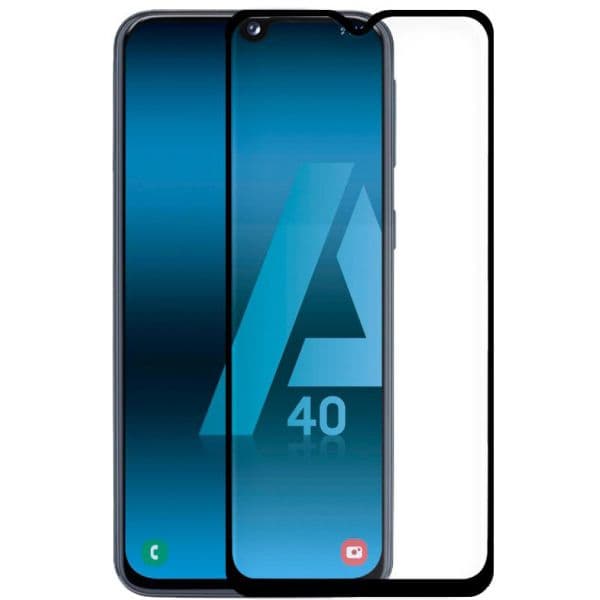 Película de Vidro Temperado Samsung Galaxy A40 A405 Fullscreen Black