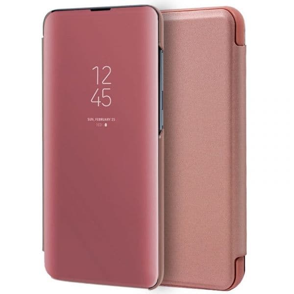 Cool Accesorios Capa Flip Cover Clear View para Xiaomi Redmi 7A Pink