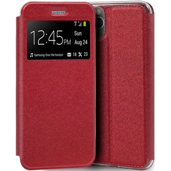 Capa Flip Cover iPhone 11 Pro Liso Vermelho