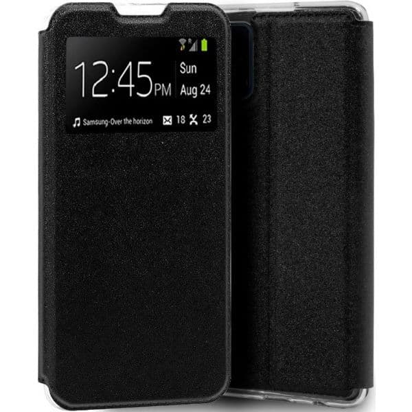 Capa Flip Cover Samsung A715 Galaxy A71 Liso Preto - OKPT13903