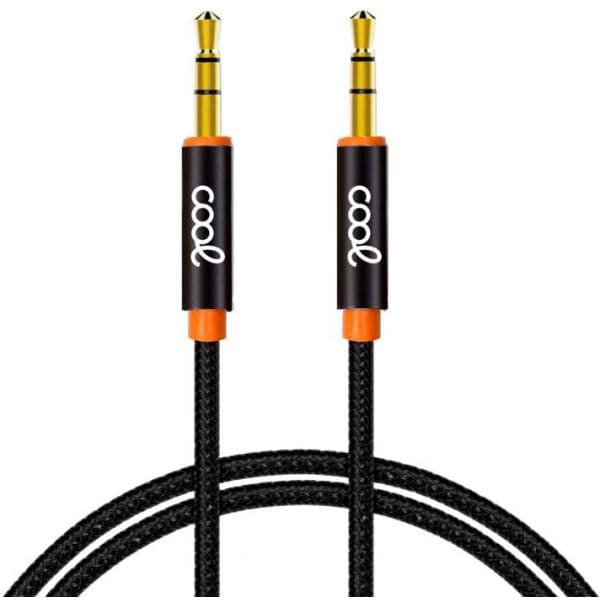 Cabo Jack 3.5mm Nylon Cor: Preto