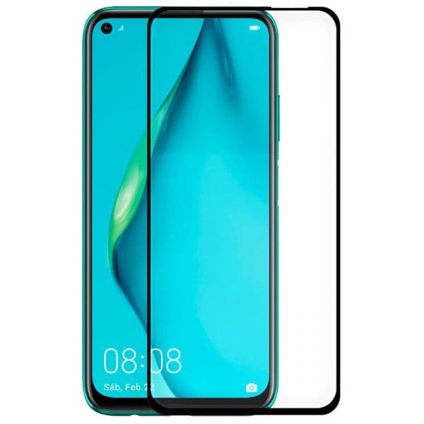 Película de Vidro Temperado Huawei P40 Lite Fullscreen Preta