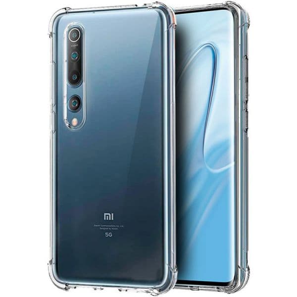 Capa Silicone Anti-choque Xiaomi Mi 10/Mi 10 Pro Clear