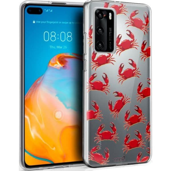 Capa Huawei P40 Clear Caranguejos P40 - 8434847036250