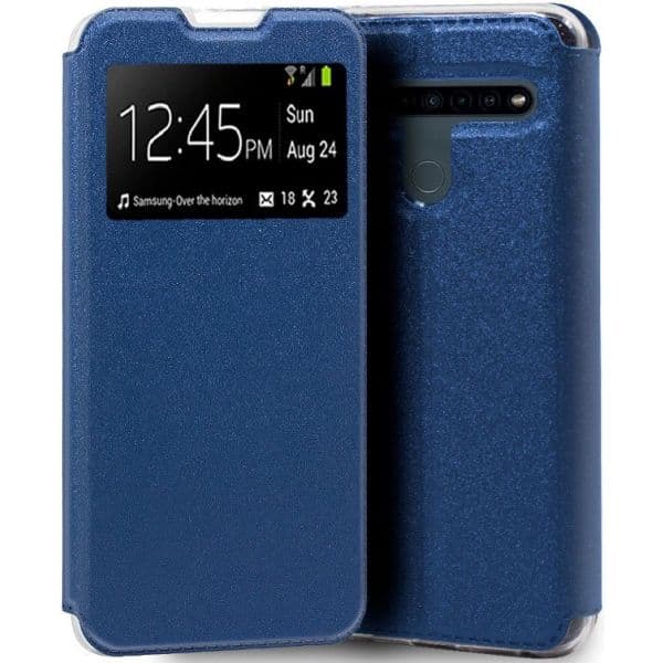 Capa Flip Cover lg K41s / K51s Liso Blue K41s K51s - 8434847038124