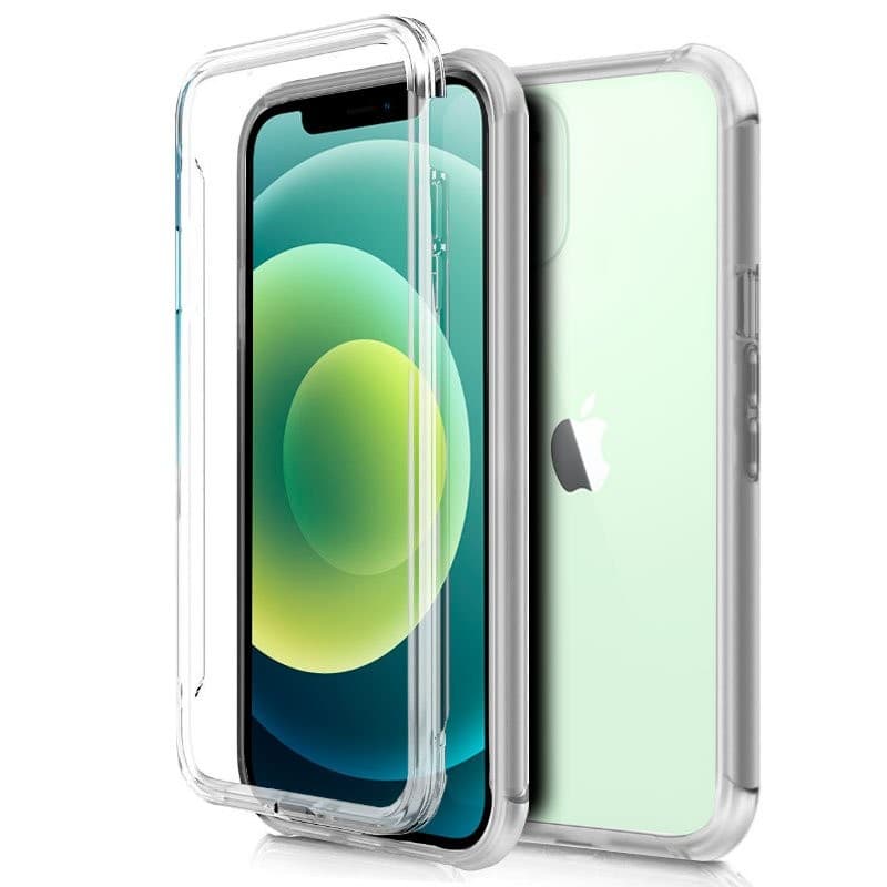Cool Accesorios Capa Silicona 3D para iPhone 12 / 12 Pro (Transparente Frontal + Trasera) - 8434847044453