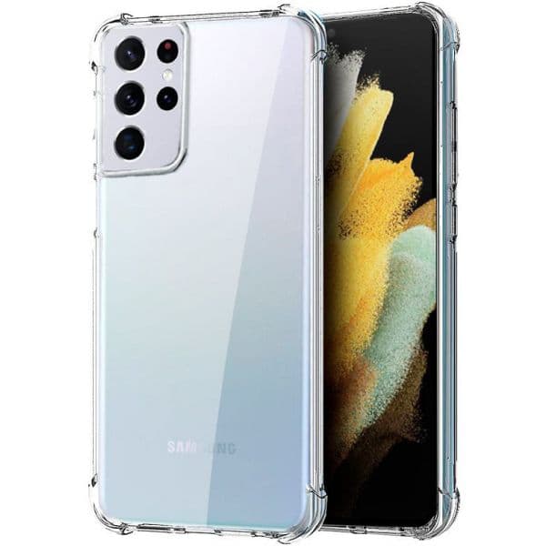 Cool Accesorios Capa AntiShock Clear para Samsung Galaxy S21 Ultra