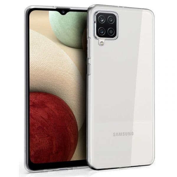 Cool Accesorios Capa Silicone para Samsung Galaxy A12 Clear