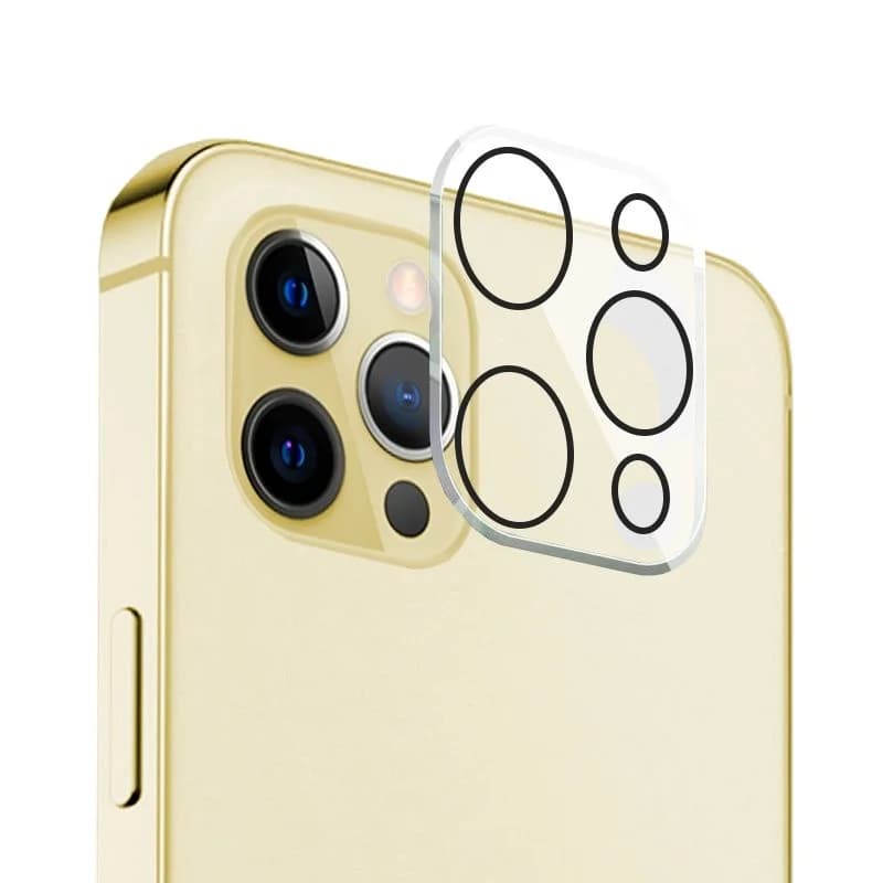 Película Vidro temperado Camera Traseira iPhone 12 Pro Max Transparente