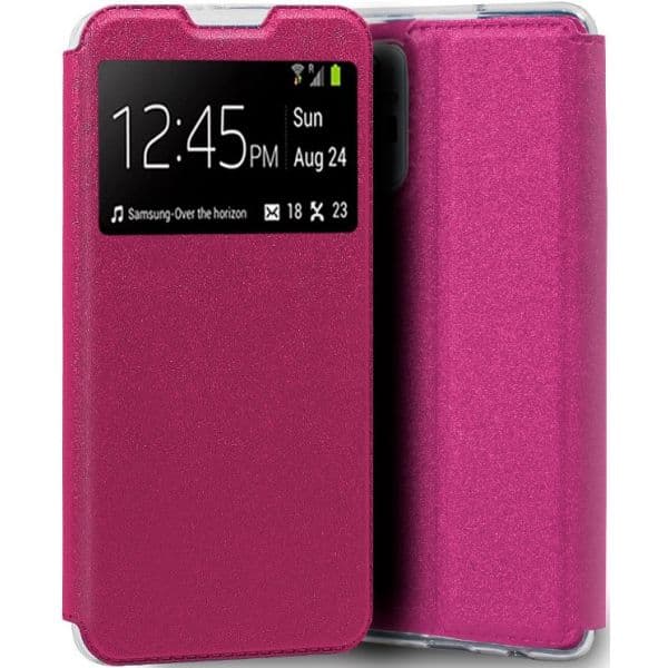 Capa Flip Cover Para Xiaomi Redmi Note 10 Pro Liso Rosa - Redmi Note 10 Pro - OKPT16252