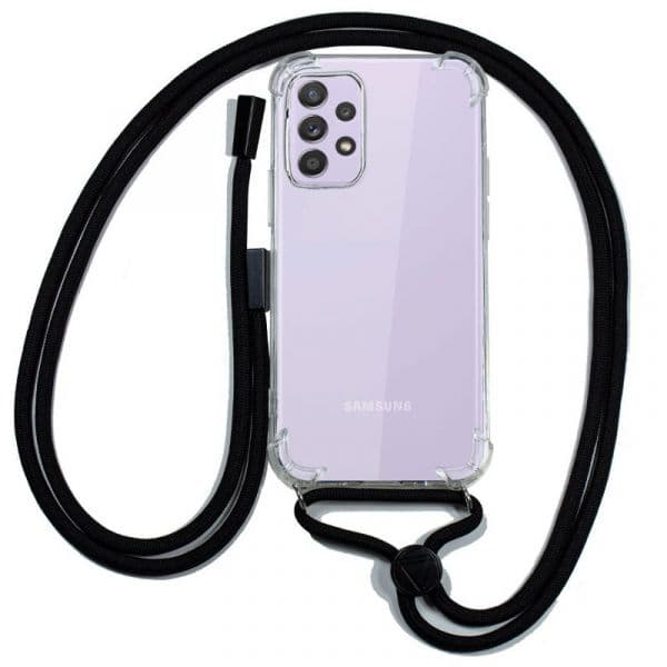 Cool Accesorios Capa para A525 Galaxy A52 / A52 5G / A52s 5G Cordón Negro - 8434847053837