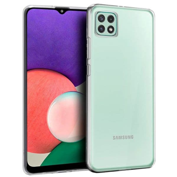 Cool Accesorios Capa de Silicone para Samsung A226 Galaxy A22 5G Transparente
