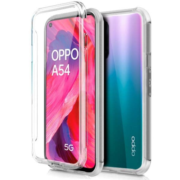Cool Accesorios Capa Silicone 3D Clear para Oppo A54 5G / A74 5G