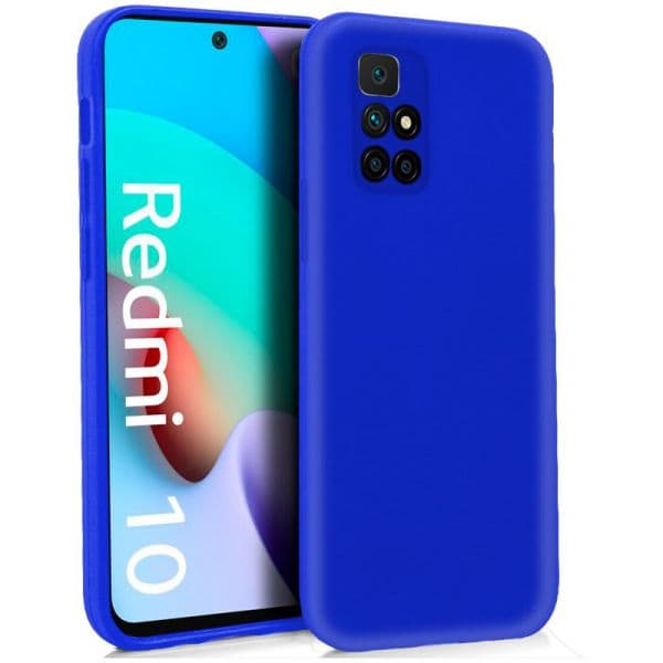 Capa Redmi 10 Silicone Cor: Azul
