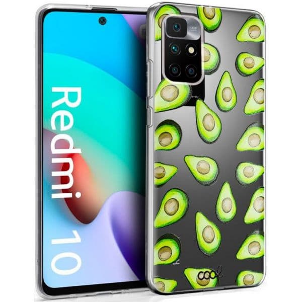 Capa Redmi 10 Silicone Abacates