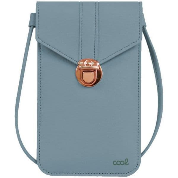 Cool Accesorios Capa universal bolsa básica de até 6,7 pol. azul claro