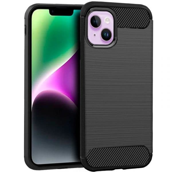 Cool Acessorios Capa Carbón Black para iPhone 14