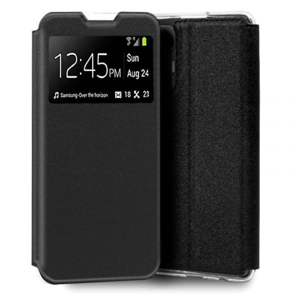 Capa Flip Cover Para Xiaomi Mi 12 Lite Liso Preto Mi 12 Lite