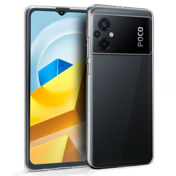 Cool Acessorios Capa Silicone Clear para Xiaomi Poco M5