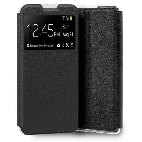 Capa Xiaomi Redmi A1 Flip Alta Qualidade Black com Apoio