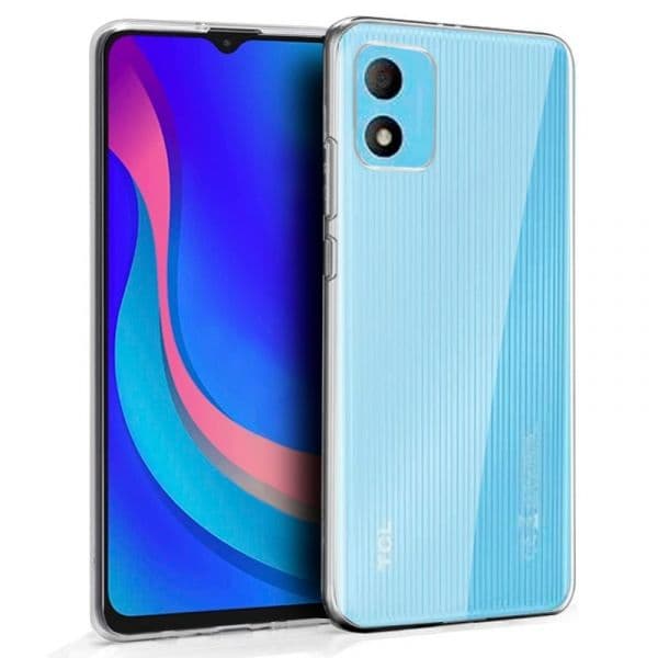 Capa Silicone Para Tcl 305i (transparente) Tcl 305i