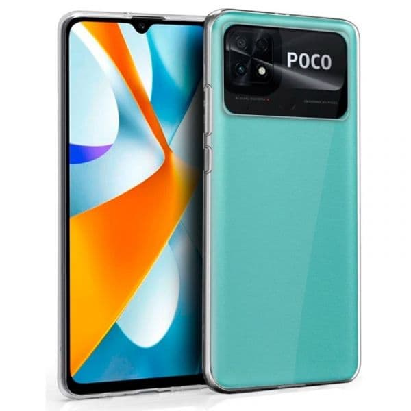 Capa Silicone Para Xiaomi Poco C40 (transparente) Poco C40