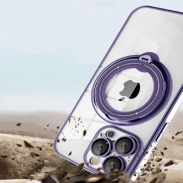 Cool Acessorios Capa Ring para iPhone 15 Pro Max Black