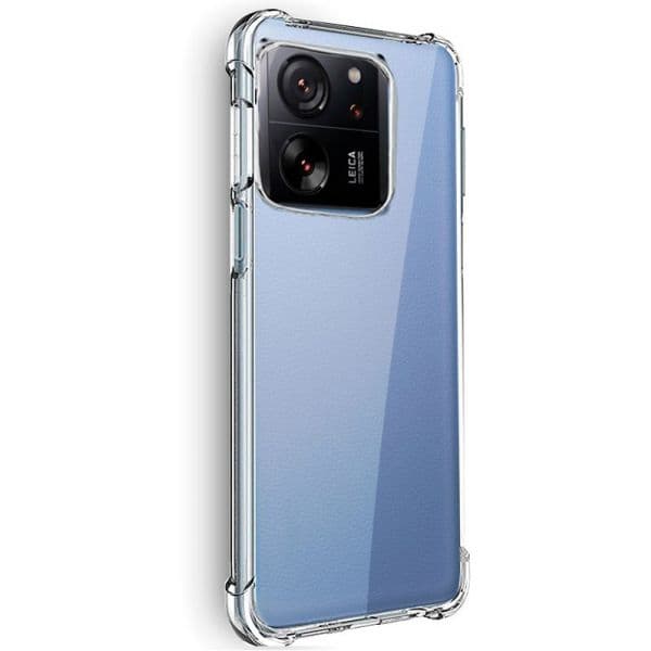 Cool Acessorios Capa Silicone Reforçado para Xiaomi 13T / 13T Pro Clear