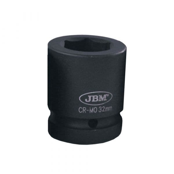 Jbm 1´´ 32 Mm Hexagonal Impact Socket Preto