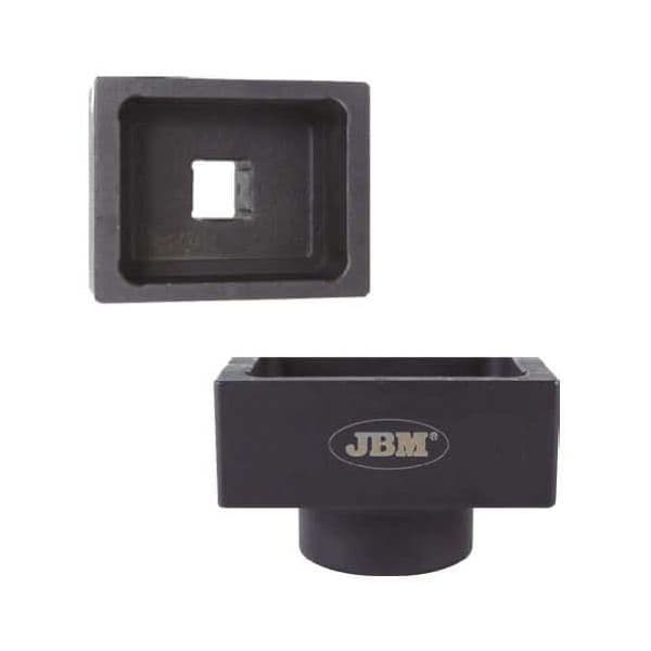 Jbm Benz/man 56 Mm Truck Prison Nut Socket Prateado
