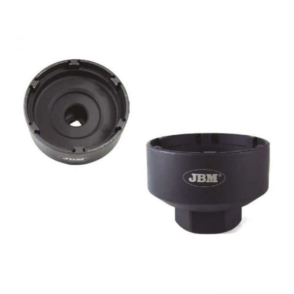 Jbm Benz/man H60 3/4´´ Steering Nut Extraction Socket para Truck Prateado