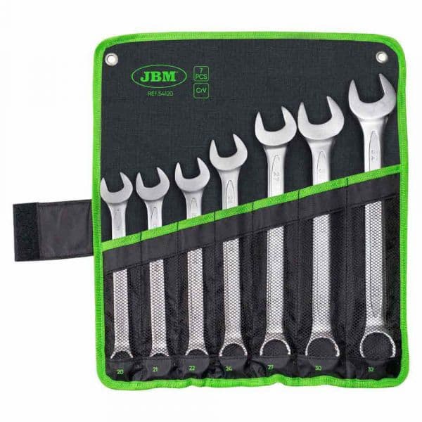 Jbm Kit Of 7 Combination Keys Prateado