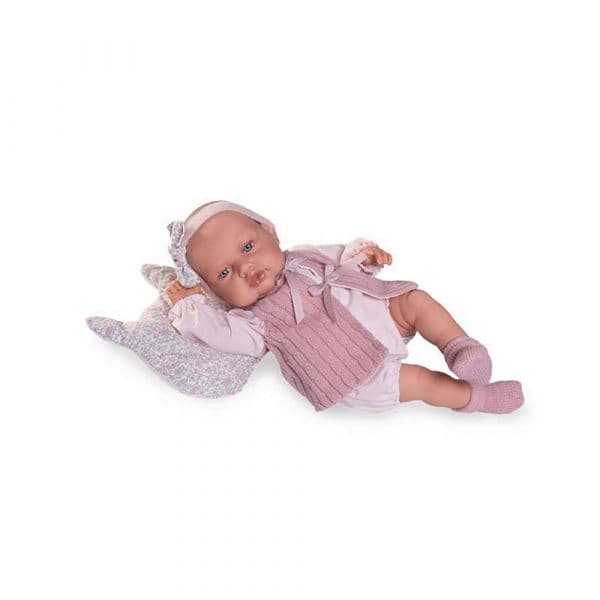 Antonio Juan Boneca Babydoo Posturitas Com Colete 50 cm