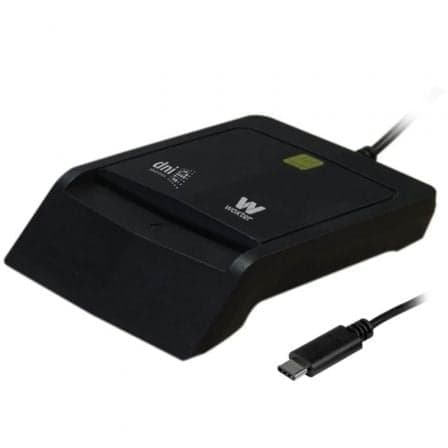 Woxter PE26-200 Leitor DNI/ID/Cartões USB 2.0 Preto
