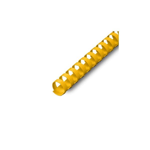 Argolas PVC 14mm Amarelo 110 Folhas 100un NEUTRAL